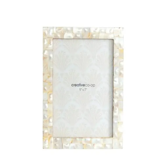 Hello Honey&reg; Mother of Pearl 5" x 7" Photo Frame {3}