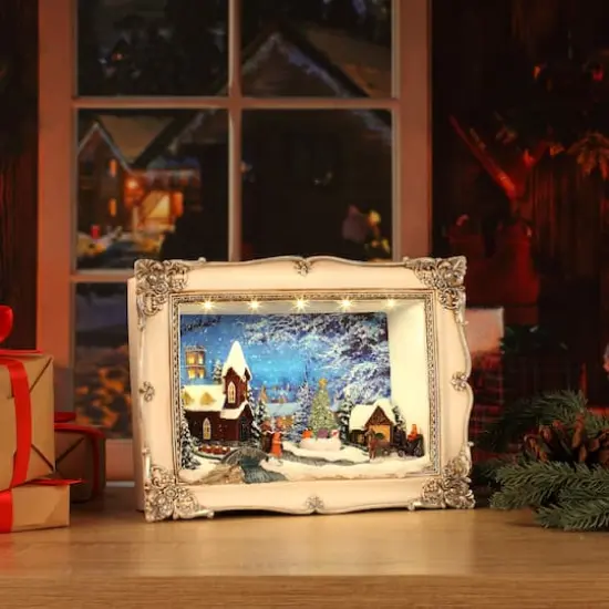 Mr. Christmas Church Animated Shadow Box Scenes {3}