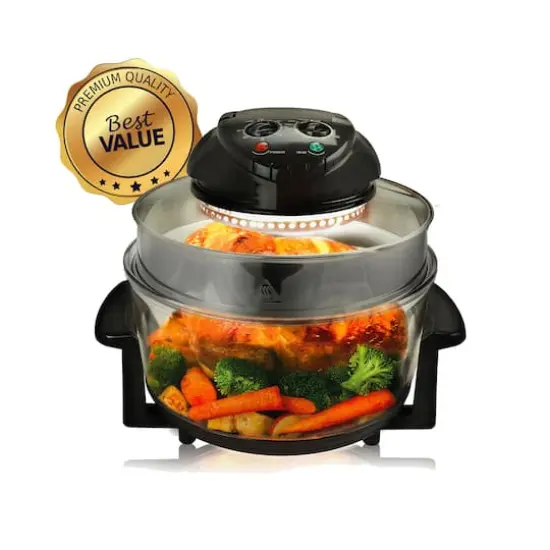 MegaChef Multipurpose Countertop Halogen Oven Air Fryer {5}