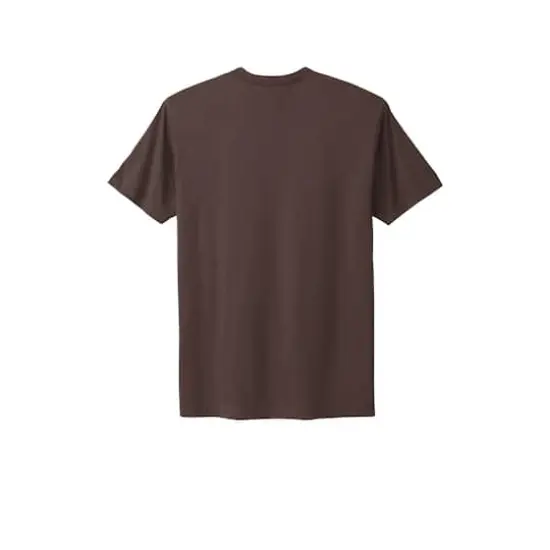 Next Level Neutrals Crew Neck Unisex Cotton T-Shirt Dark Chocolate {5}