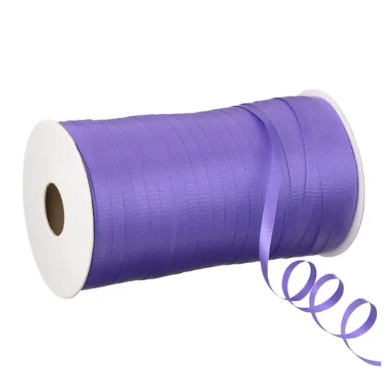 500yd. Textured Curling Ribbon by Celebrate It&trade; Purple {4}