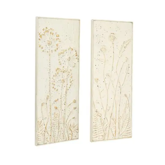 Hello Honey&reg; Metal Wall D&eacute;cor with Flowers Set {1}