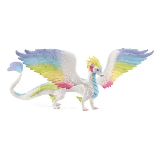 schleich&reg; Bayala&reg; Rainbow Dragon Collectible Figurine with 13" Wingspan {1}