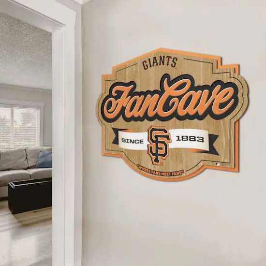 MLB Fan Cave Sign San Francisco Giants {5}