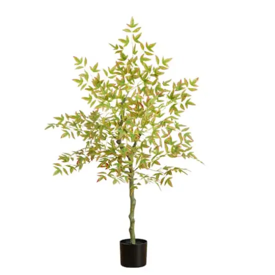 4ft. Autumn Nandina Artificial Fall Tree {1}