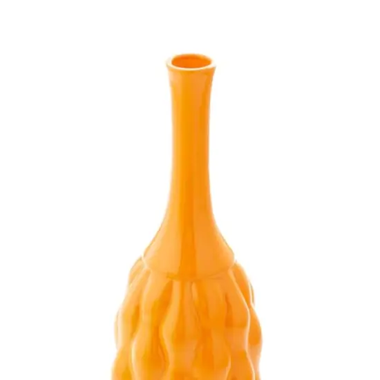 18" Bright Ceramic Coastal Vase Set {9}