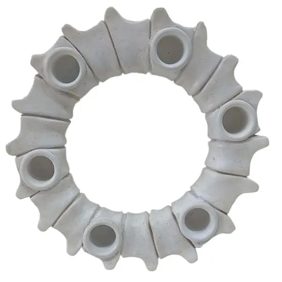 8" Round Spine Taper Candle Holder by Ashland&reg; {4}