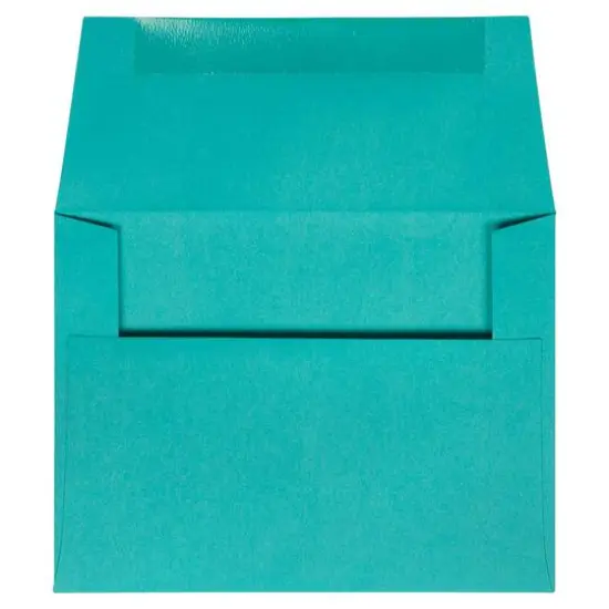 JAM Paper A2 Colored Invitation Envelopes, 50ct. Sea Blue {4}