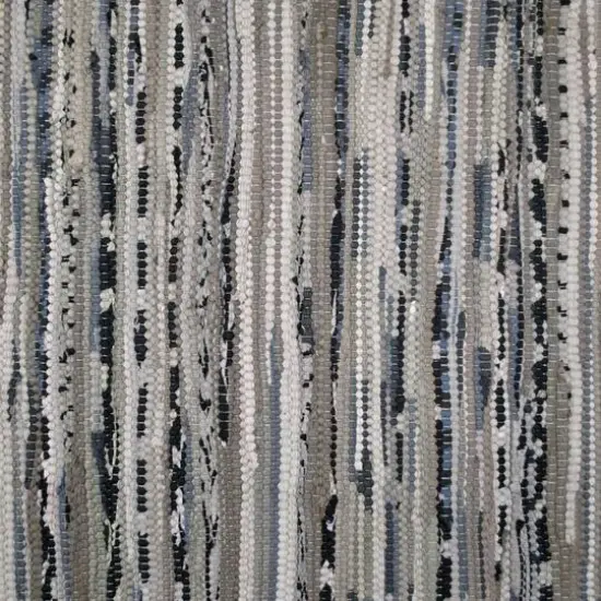 DII&reg; Multi Gray Rag Rug, 2.25ft. x 6ft. {3}