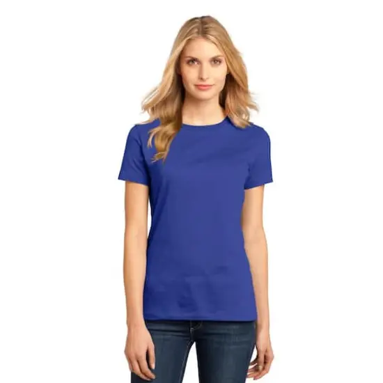 District&reg; Women's Perfect Weight&reg; Adult T-Shirt Deep Royal {4}