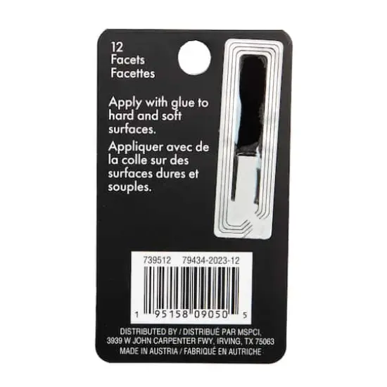 7.5mm Crystal Flame Glue-On Austrian Crystals by Bead Landing&trade;, 10ct. {5}