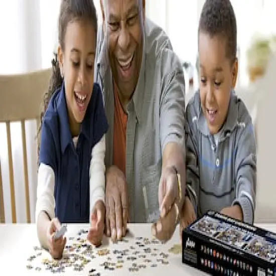 NHL Game Day in the Dog House 1,000 Piece Puzzle Tampa Bay Lightning {4}