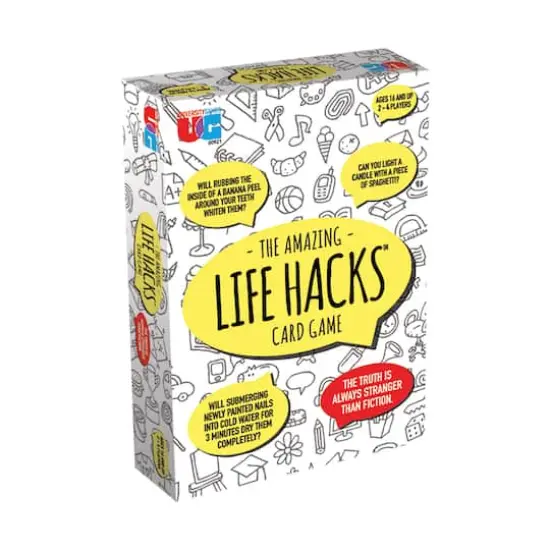 University Games The Amazing Life Hacks&trade; Card Game {1}
