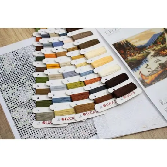 Luca-S Gold Creek Counted Cross Stitch Kit {5}