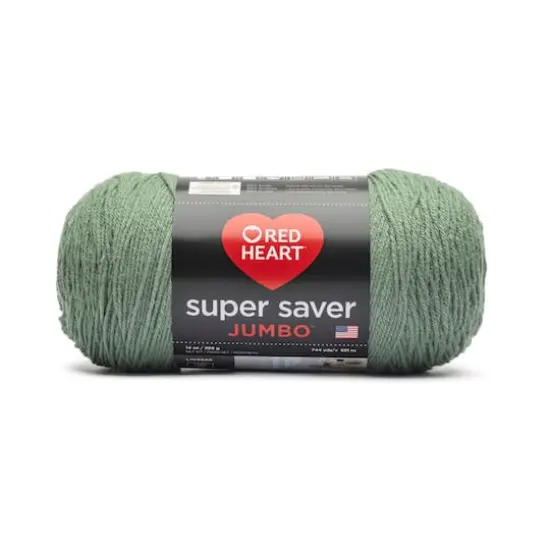 Red Heart&reg; Super Saver&reg; Solid Jumbo Yarn, 14oz. Light Sage {1}