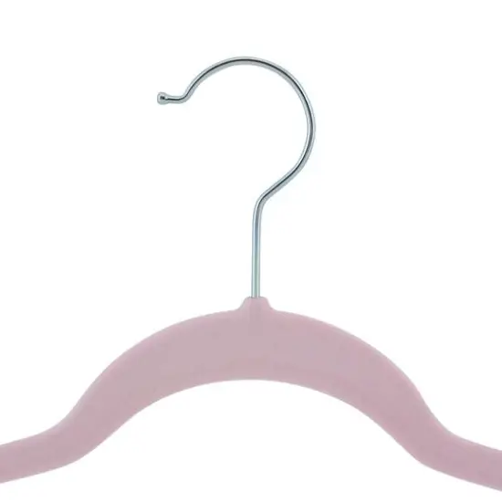 Laura Ashley Slim Velvet Hangers, 25ct. Blush {9}
