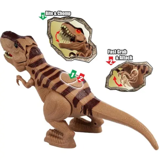 Red Box Toy Light & Sounds 13" Pre-Historic Times: Multi-Action T-REX {5}