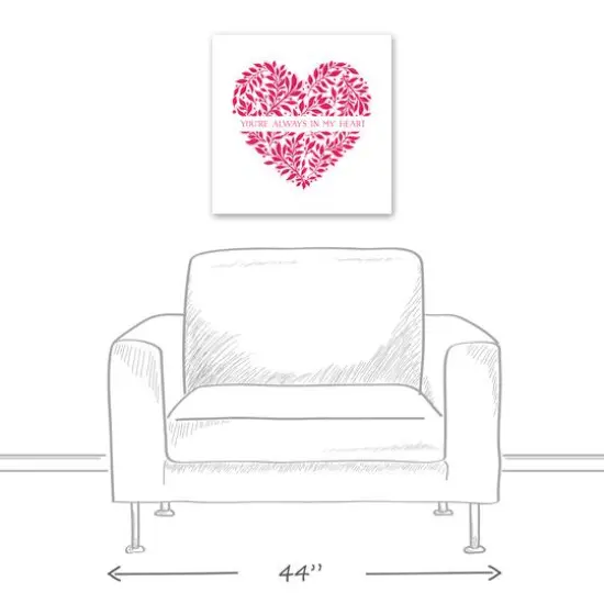 Always Here Canvas Wall Art {7}