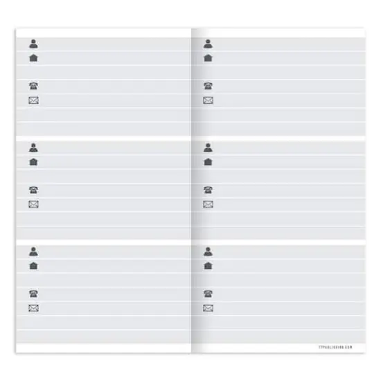 TF Publishing Ohio Address Book {3}