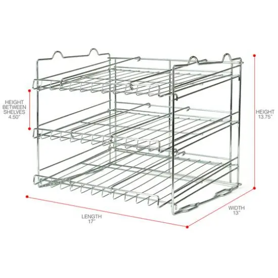 Sorbus 17" Kitchen & Pantry Organizer Rack {6}