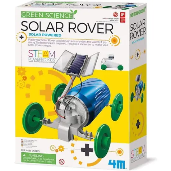 Toysmith&reg; 4M KidsLabs Solar Rover Science STEM Kit {1}