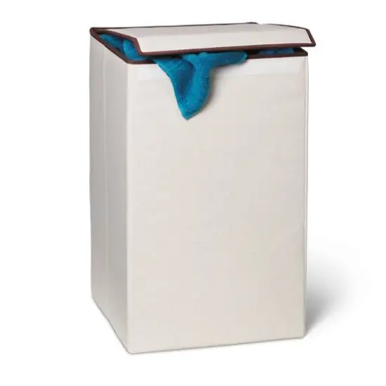 Honey Can Do Collapsible Square Hamper With Lid {1}