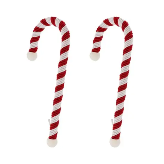 Haute Decor Large Candy Cane Stocking Holders, 2ct. {1}