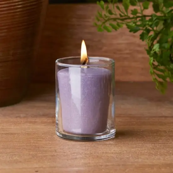 Root Candles Scented 20 Hour Beeswax Blend Votive Candles, 18ct. English Lavender {4}