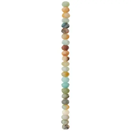 Amazonite Rondelle Beads, 8mm by Bead Landing&trade; {4}