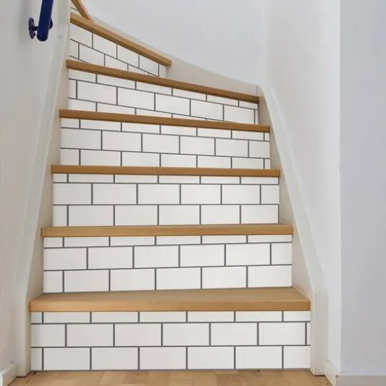 InHome Subway Tile Peel & Stick Backsplash Tiles {6}