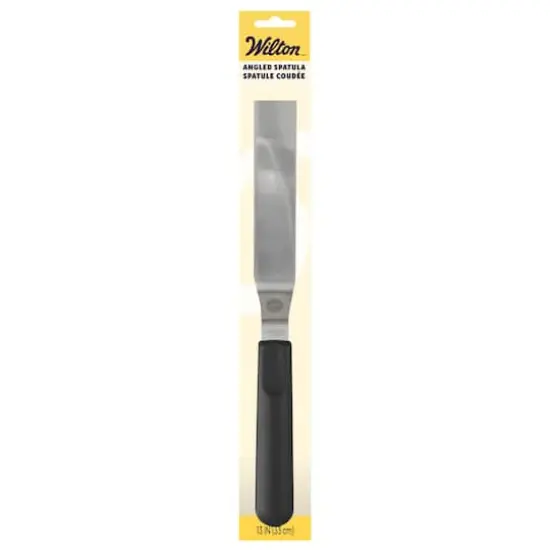 Wilton&trade; 13" Angled Icing Spatula with Black Handle {1}