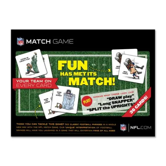 NFL Memory Match Game Kansas City Chiefs {8}