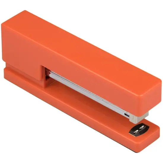 JAM Paper Stapler, Tape Dispenser & Pen Holder Trio Kit Orange {4}