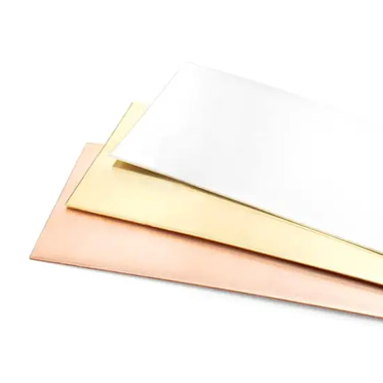 ImpressArt&reg; 3" x 6" Assorted Sheet Metal {4}