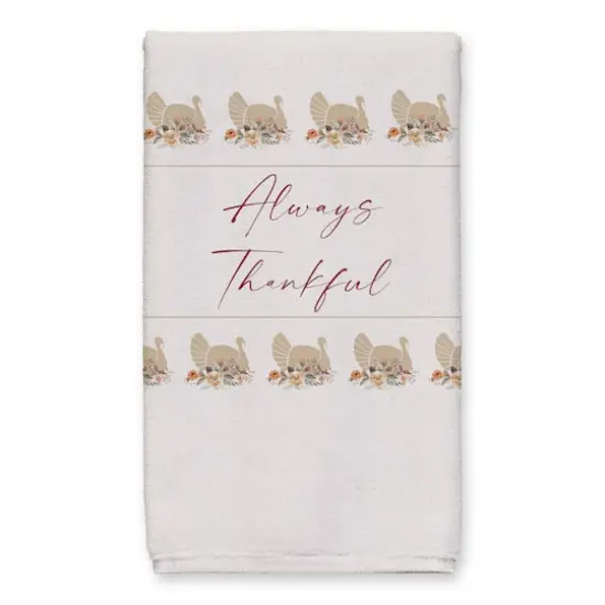 Turkey Always Thankful Tea Towel Set {3}