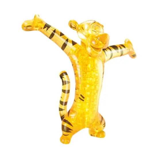 3D Crystal Puzzle - Disney Tigger (Orange/Black): 38 Pcs {1}