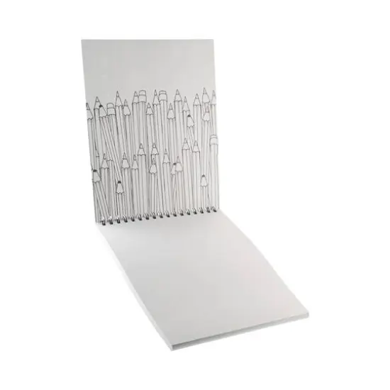 Hello, Artist!&trade; Black and White Pencils Sketchbook {6}