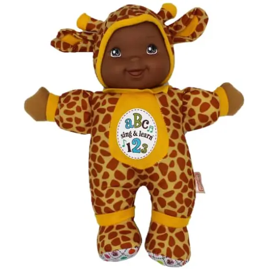Goldberger Baby's First® Sing & Learn™ 11" Baby Doll with Giraffe Print Outfit {1}