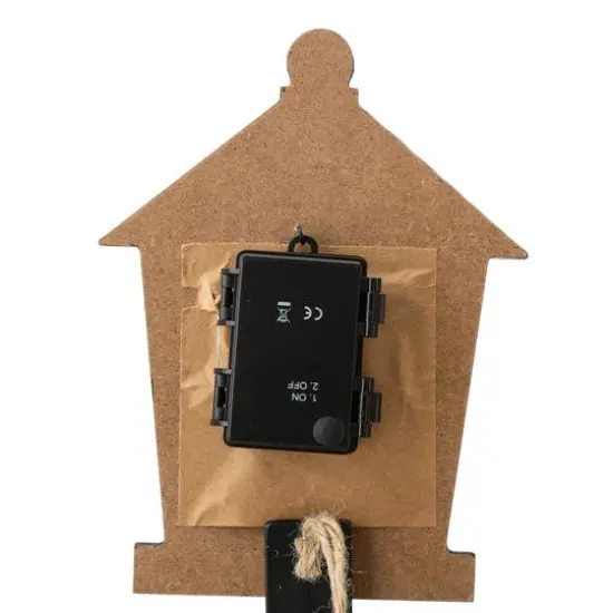 Glitzhome&reg; 42" Lighted Halloween Haunted House Yard Stake {8}