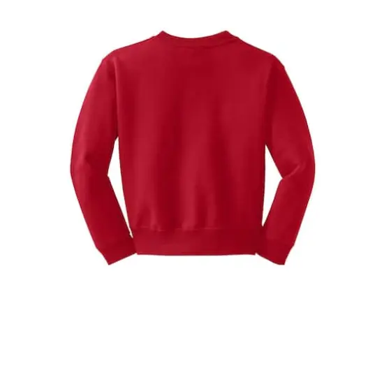 JERZEES&reg; NuBlend&reg; Crewneck Youth Sweatshirt True Red {5}