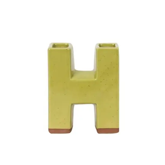 5" Monogram Ceramic Vase by Ashland&reg; H {1}