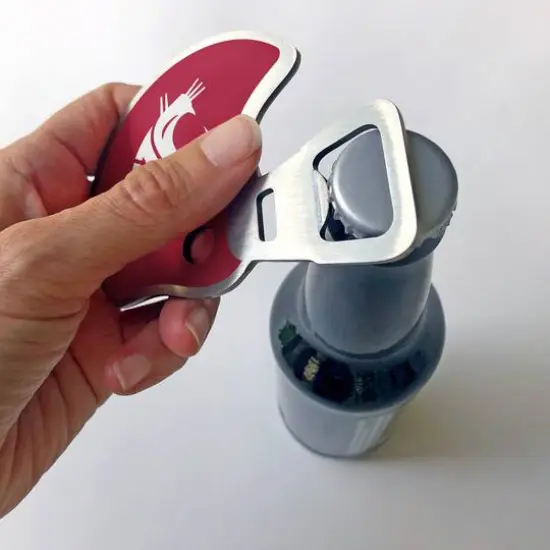 College Football Season Opener Bottle Opener Washington State Cougars {4}