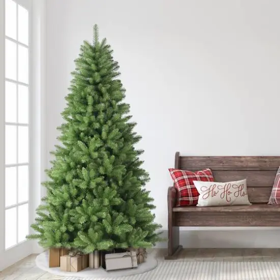 7ft. Unlit Berkshire Fir Artificial Tree {4}