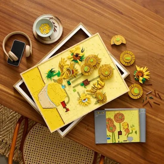 LEGO&reg; Art Vincent van Gogh &ndash; Sunflowers Wall Artwork Building Set 31215 {6}