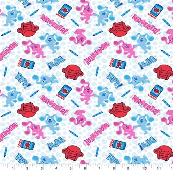 Nickelodeon Blues Clues Cotton Fabric {1}