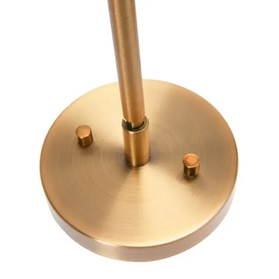 Hello Honey&reg; 4.4ft. Metal Ceiling Light Brushed Bronze and Black {9}