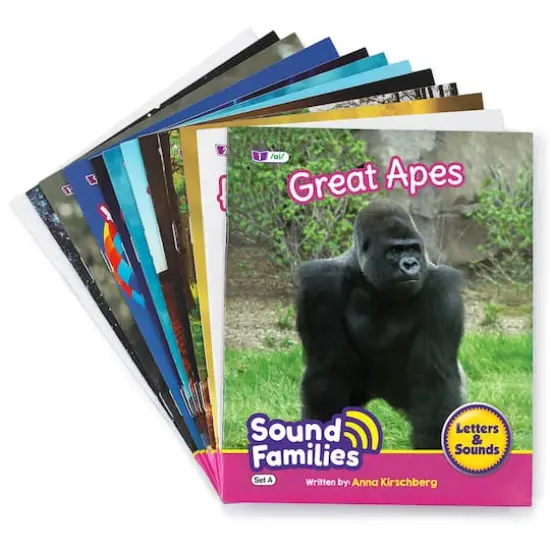 Junior Learning&reg; Decodable Readers Sound Families Long Vowels Non-Fiction Phase 5.5 {5}