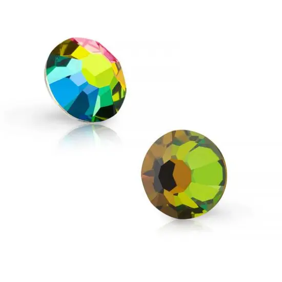 Preciosa MAXIMA SS20 Flatback Czech Crystals, 144ct. Crystal Vitrail Medium {4}