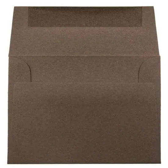 JAM Paper A1 Premium Invitation Envelopes, 50ct. Chocolate Brown {4}