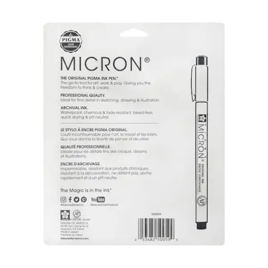 Micron&reg; Black Archival Ink Pens, 10ct. {3}